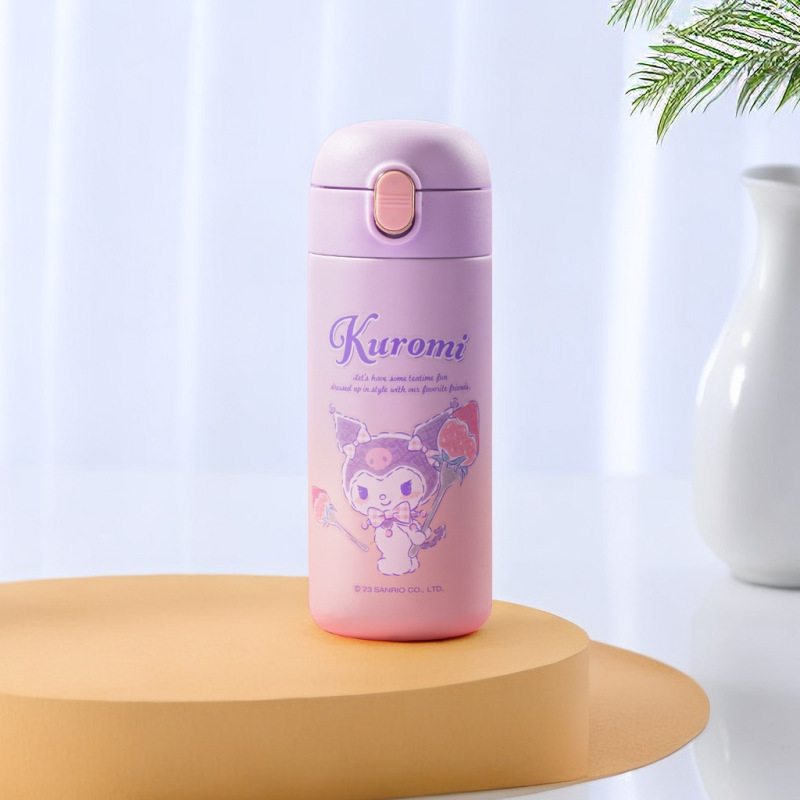 サンリオクロミ保温カップ2023新型コップ女子高颜値携帯保温ポット誕生日プレゼント|undefined