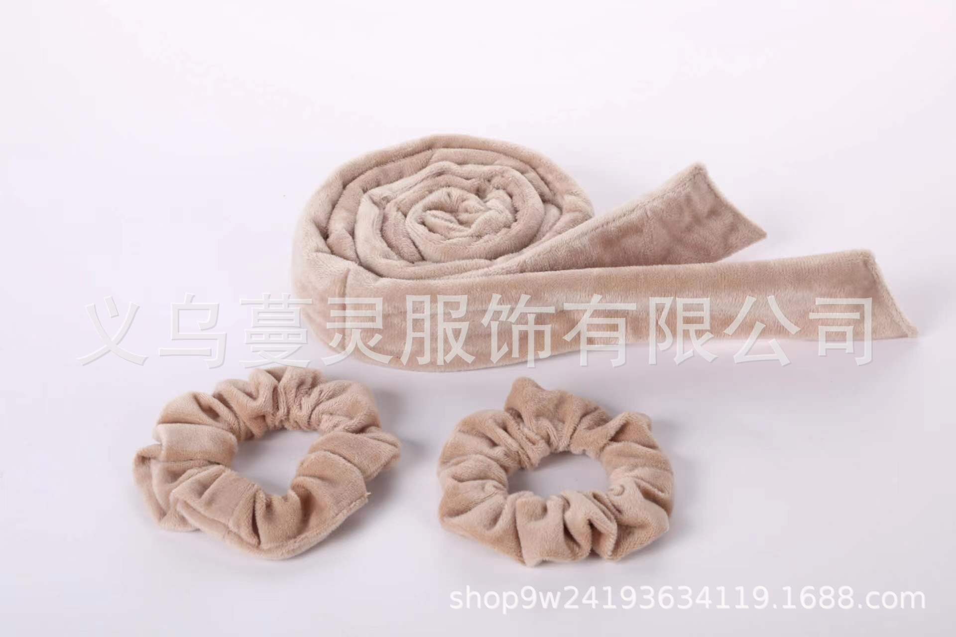 Fabricante Amazon arco rizador de pelo perezoso sueño peluquería onda grande sin calor rizador de pelo diadema