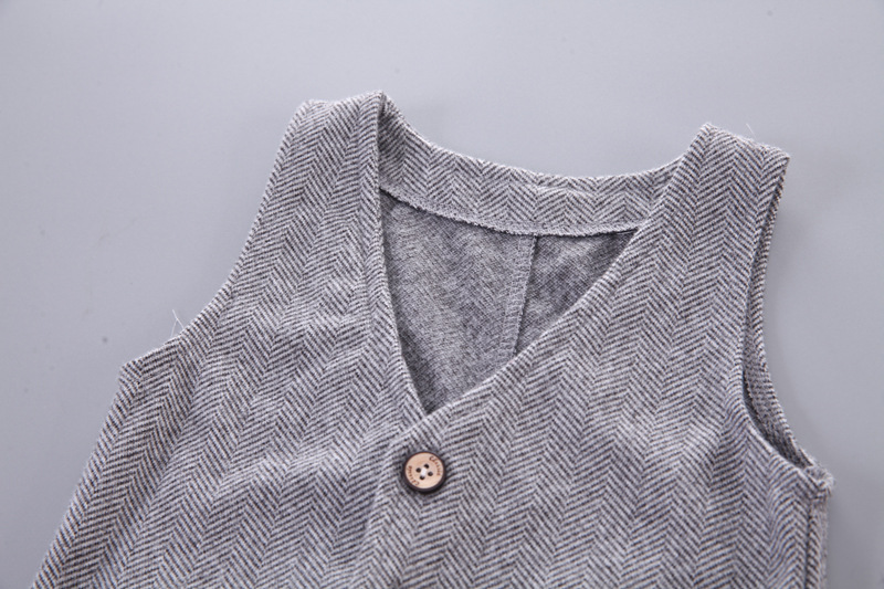 Abito da bambino, cravatta da ragazzo, abito da uomo, pantaloni a maniche lunghe autunnali e invernali, set da quattro pezzi_voghion.com