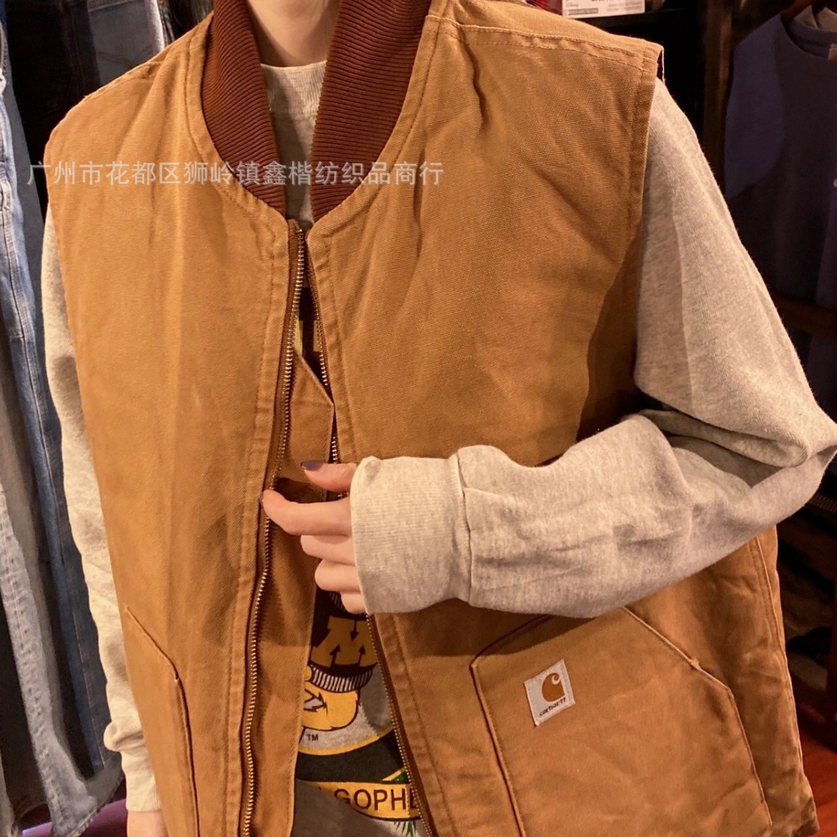 Todo algodón 12 an cifrado vela de perlas finas marca de maras de ropa chaqueta casual chaleco pantalones bolsas de montaña y otras series de alta calidad