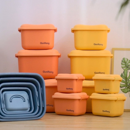 Children's toys plastic storage box small snack building block storage box clay magnetic sheet organizing storage box wholesale