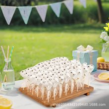 木质蛋糕架展示架生日宝宝洗礼婚礼甜点展示架棒棒糖收纳架
