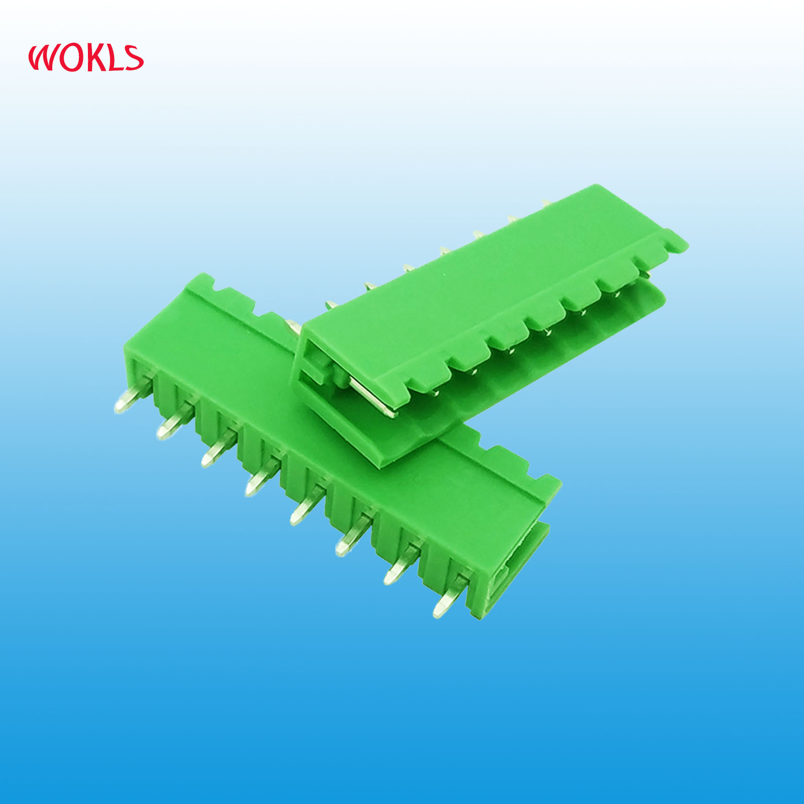 5.08/5.00mm凤凰铜环保插拔式PCB接线端子针座2EHDV KF2EDGV