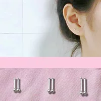 Серьги Doudou из стерлингового серебра S999, женские простые серьги с отличительными чертами, легкие роскошные высококачественные серьги с ушными отверстиями