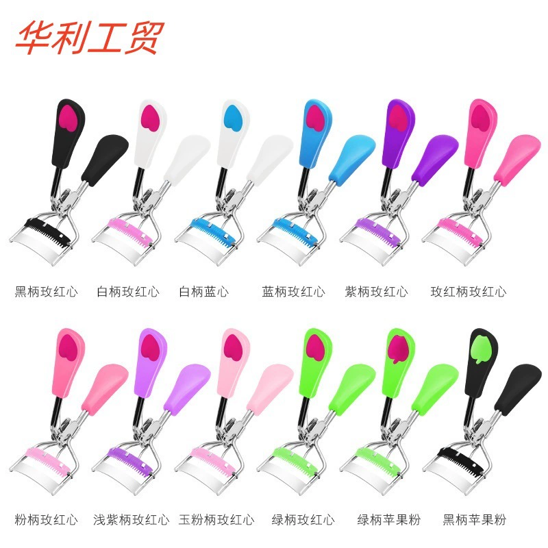 Щипцы для завивки ресниц A4 с ручкой в форме утиных лапок и ручкой в форме сердца, оптом от производителя из Янцзяня, для завивки ресниц.