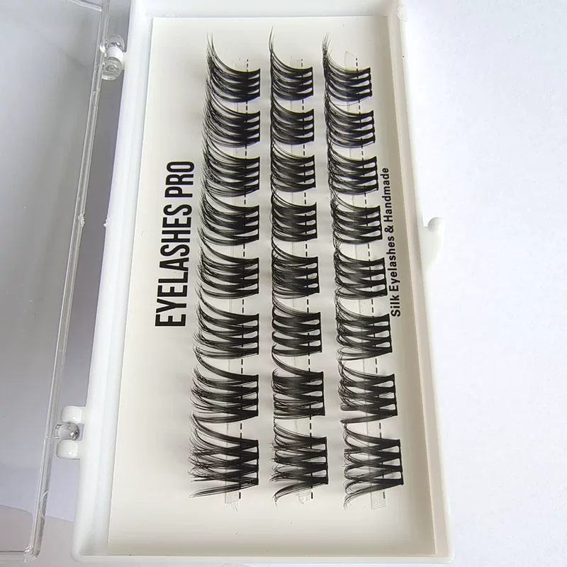 Пучки искусственных ресниц M001 segmented false eyelashes