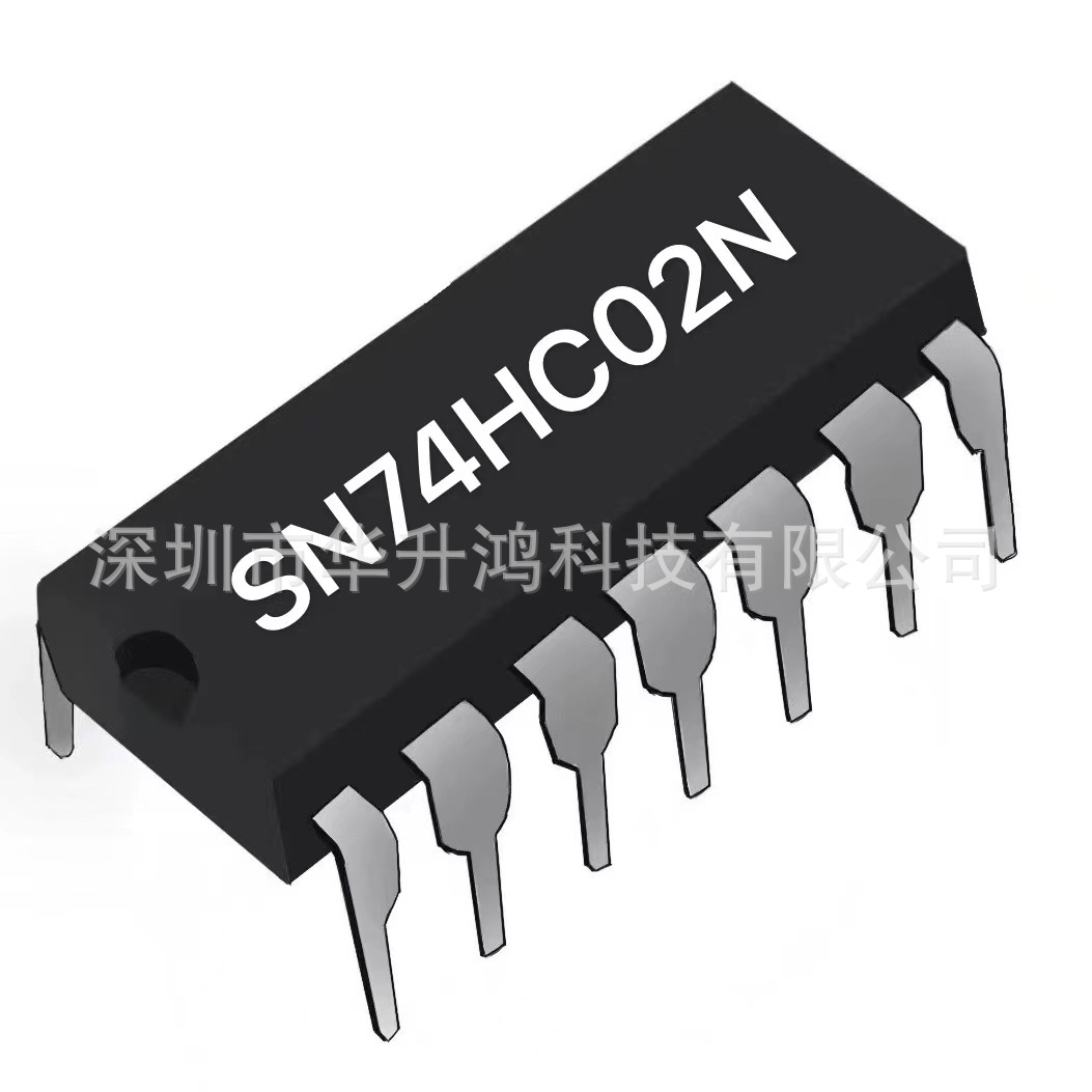 全新现货 SN74HC02N 74HC02 DIP-14 四路2输入端与非门 逻辑芯片