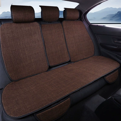 Four Seasons Pad — Design for Spring, Summer, Autumn, and Winter - coffee-color-rear-three-seater-default-item