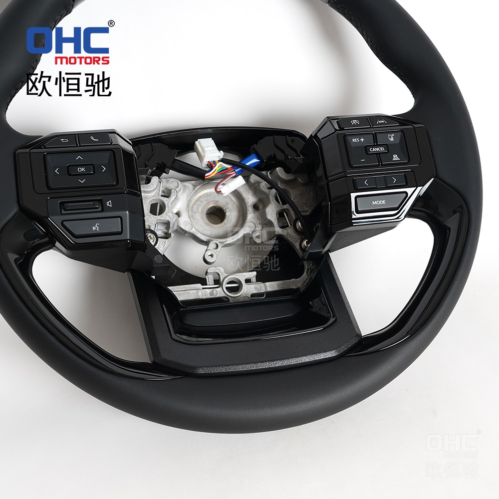 Popular Foreign Trade Item Suitable for All Toyota Models, Old to New Lc250 Prado Round-Bottom Steering Wheel Assembly