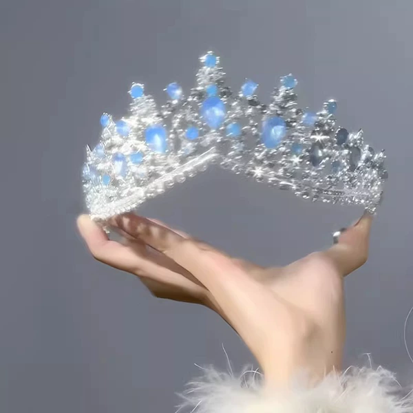 Snow Queen Blue Crown