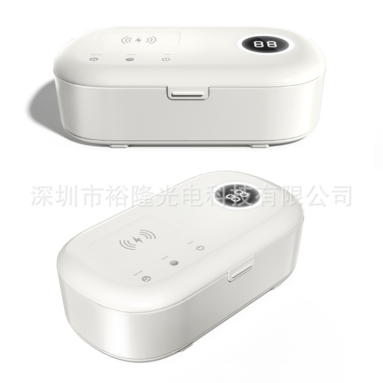 Jingqu cosmetic box nail beauty supplies disinfection box multifunctional portable UV sterilization box