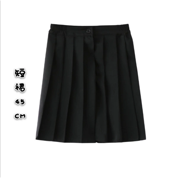 Black mini-skirt