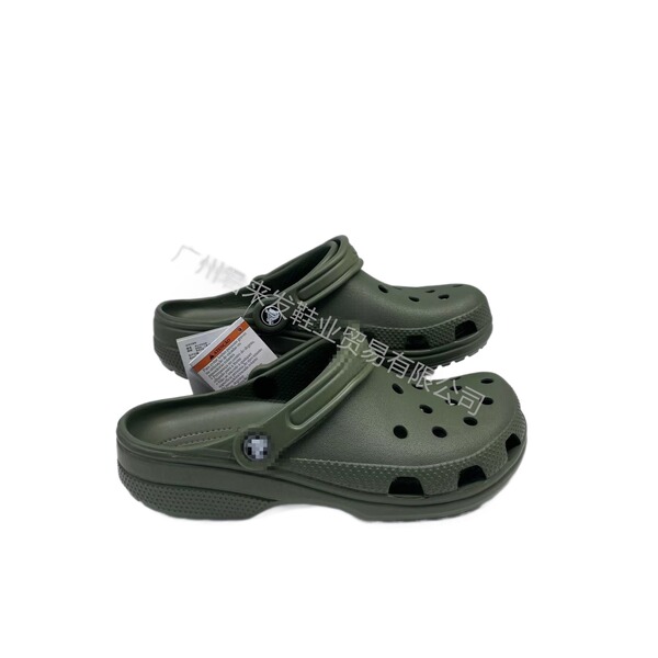 Classic breathable Crocs-style slippers for men and women