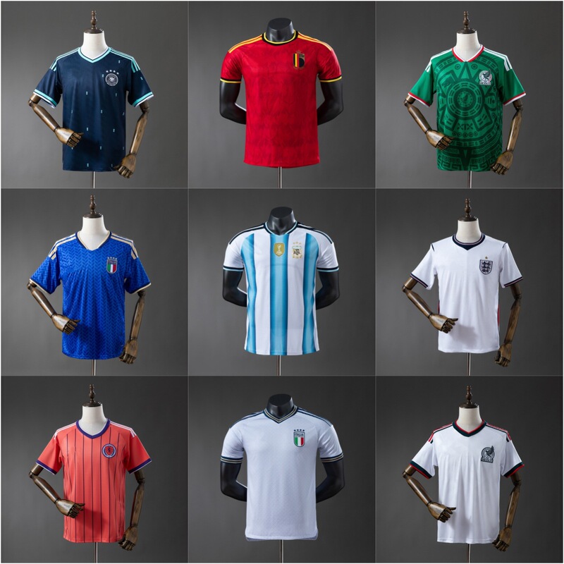 2627 World Cup Football Jerseys Germany Brazil Argentina France Spain England Italy Thai Version Jerseys
