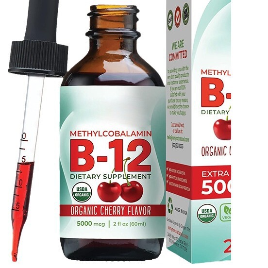 外国貿易越境輸出 B12リキッドドロップス ビタミンB12液状滴剤 チェリー風味 60ml|undefined