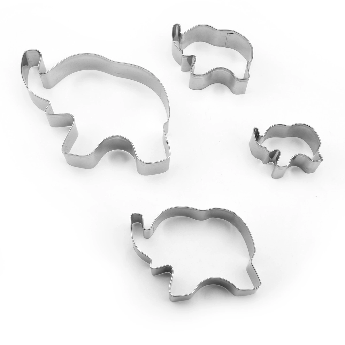 Silicone multicoloured compact mold stainless steel, custom-made