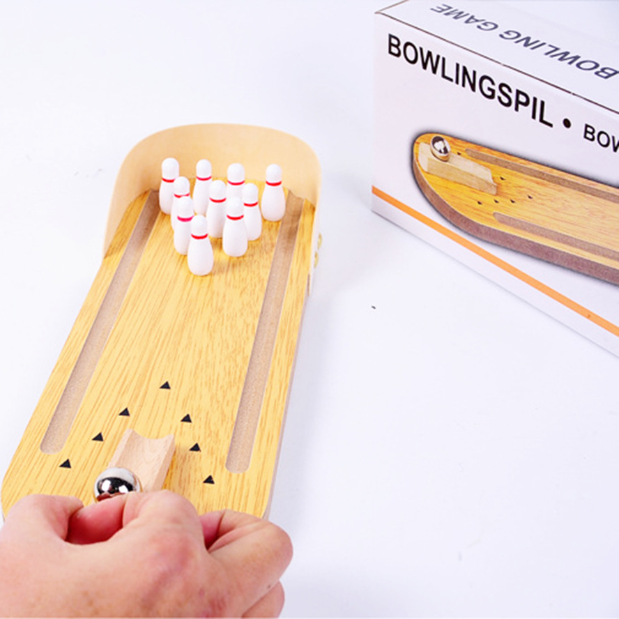 Wooden small interactive board game