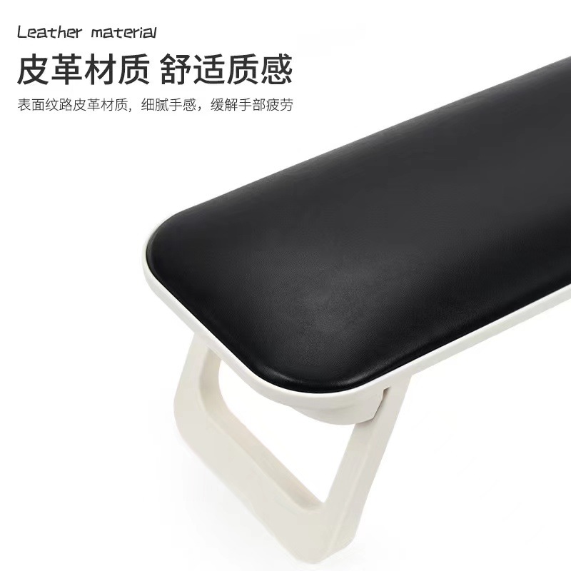 H8 actualizado manicura mano almohada Mat traje portátil plegable fácil de limpiar manicura antideslizante mano almohadilla de cuero antiincrustante