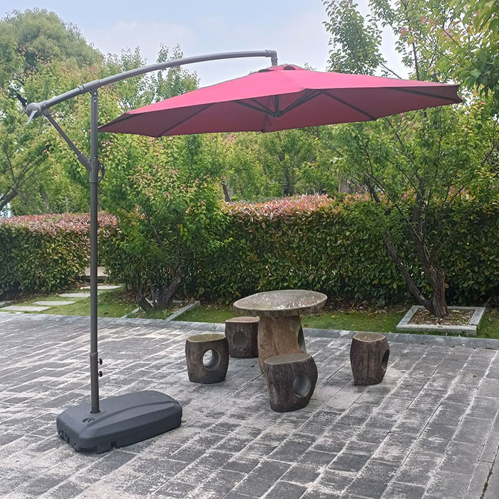 Paraguas para jardín, paraguas para jardín, paraguas al aire libre, paraguas laterales, paraguas anti-UV, tendencia creativa image 18