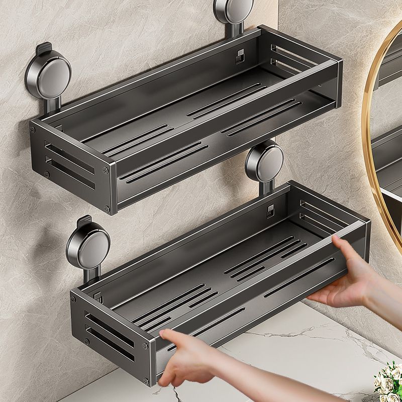 Estante de ventosa de baño, toallero, inodoro integrado, sin perforación, lavabo de pared, estante de almacenamiento de inodoro