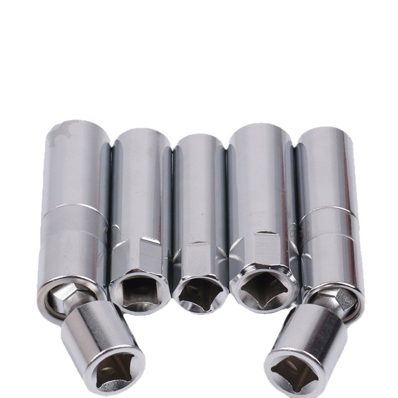 Automóvil bujía llave ultrafina 14mm16mm Mercedes-Benz 12-ángulo bujía desmontaje de reparación de automóviles herramienta de protección automática