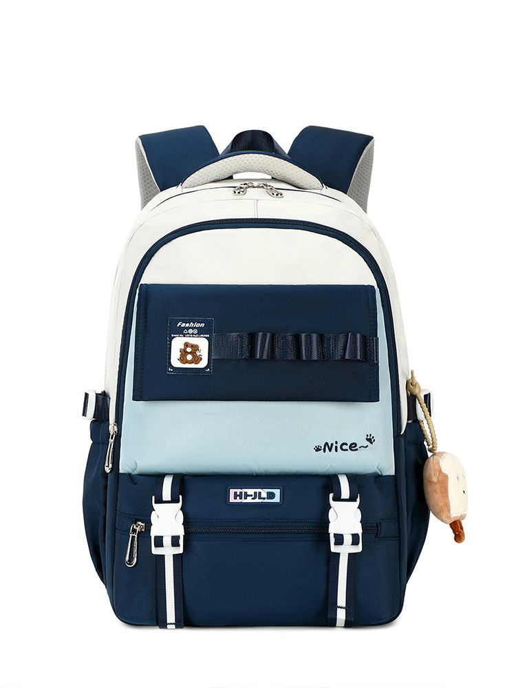 Mochila Jiang Lida de alta calidad para estudiantes de secundaria, estilo moderno, para chicas universitarias, simple, de gran capacidad, venta al por mayor