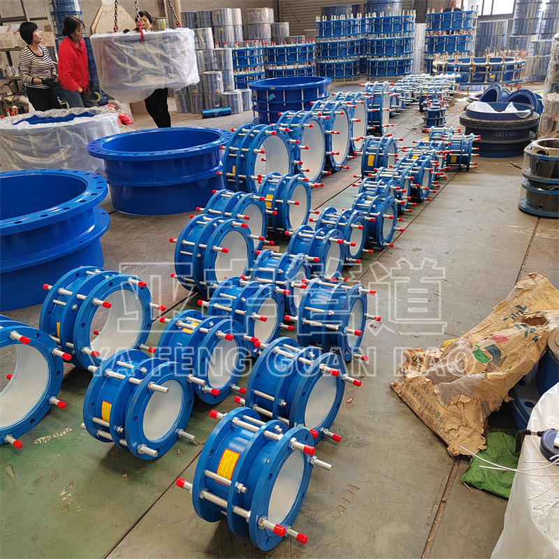 DN200可拆式传力接头 球墨铸铁双法兰补偿接头 装拆卸方便