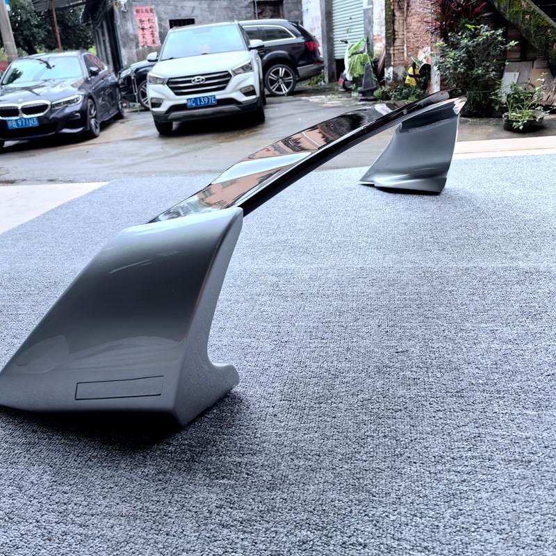 Suitable for 2006-2011 Civic Modified Rear Wing Siming Fd2 High-Top Perforated Installation Rear Wing Car Fixed Wing