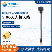 5.8G �o�˙C�z���쾀 �ۯB SMA �ӿ� FPV ��Խ�C���ĈD�������쾀