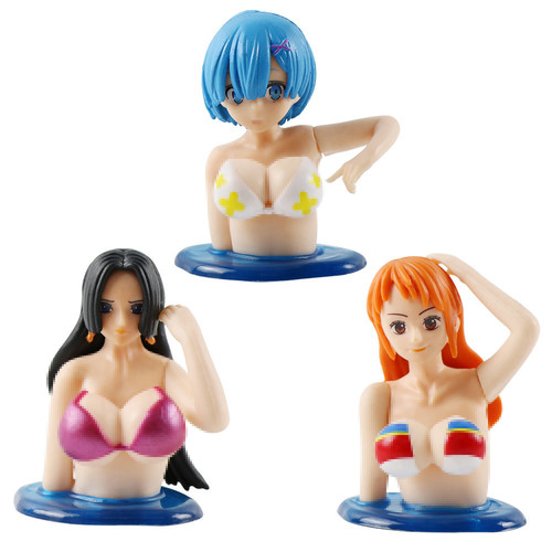 One Piece Figure Boobs Empress Namirem Beautiful Girl Car Car Ornament Model Doll