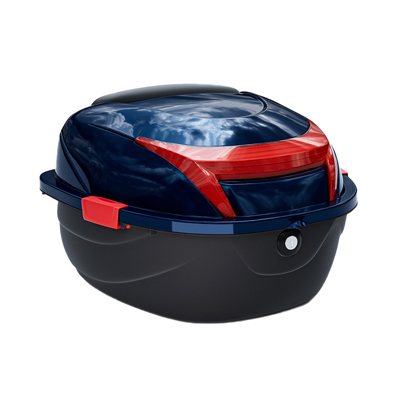 Caja de almacenamiento universal, grande y reforzada, antivibraciones, para patinetes eléctricos, patinetes y motocicletas, caja de herramientas, maletero trasero.