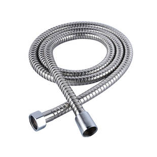 Stainless Steel Transparent Inner Tube Large Double Buckle Explosion-proof Hose Hand Shower Shower Shower Shower Head Shower Tube