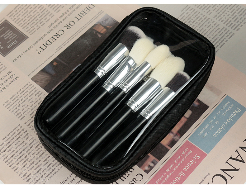 动物毛化妆刷套装