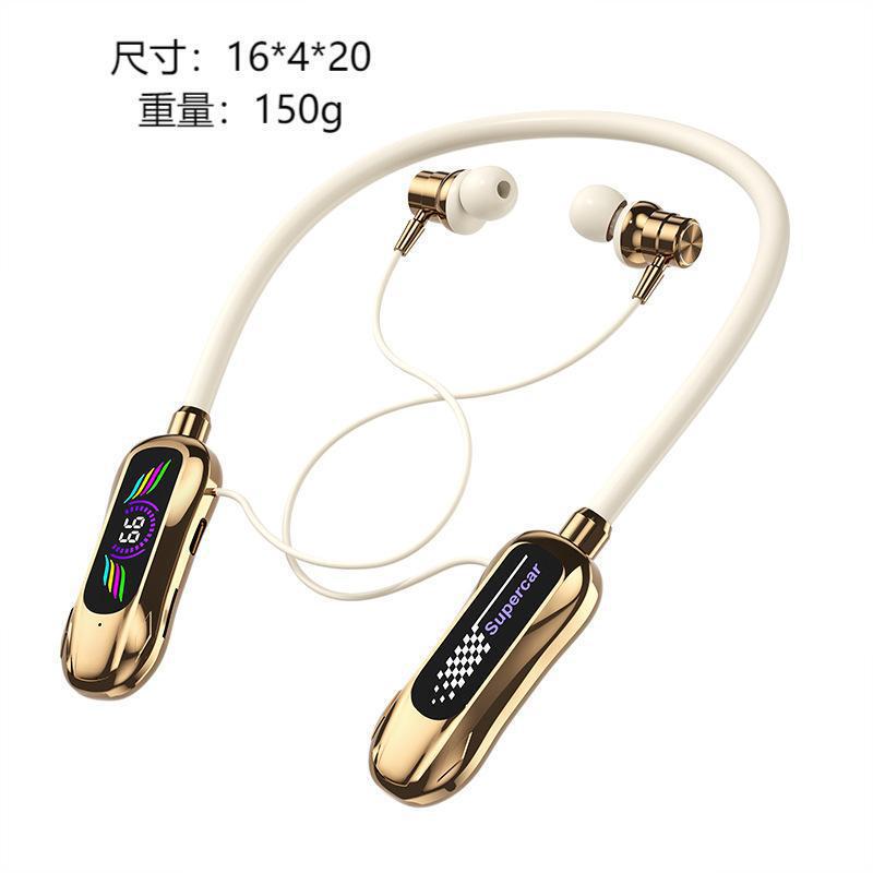 FD-6 Bluetooth ヘッドセット 新型 2025 ワイヤレス ハンギング ネック スタイル 内蔵サウンド カード ノイズ リダクション 長いバッテリー寿命 イヤーリターン ライブ ブロードキャスト|undefined