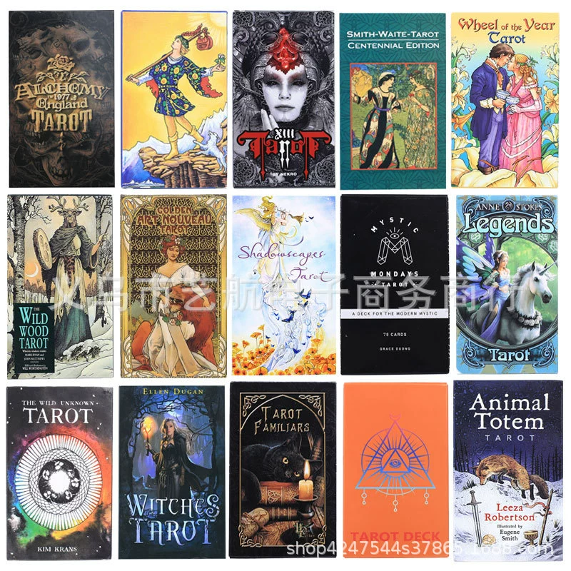 Колода Таро (английская версия) — assorted designs, карманная 6×10.3 см, 0.16 кг