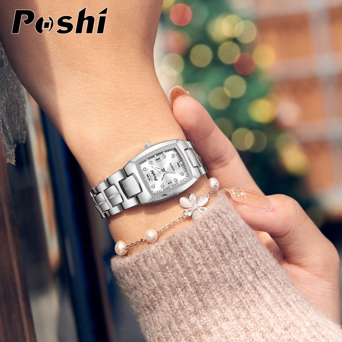 Reloj de mujer transfronterizo del sudeste asiático Reloj de mujer de alta gama de nicho Reloj impermeable Reloj de estudiante de cuarzo de negocios al por mayor