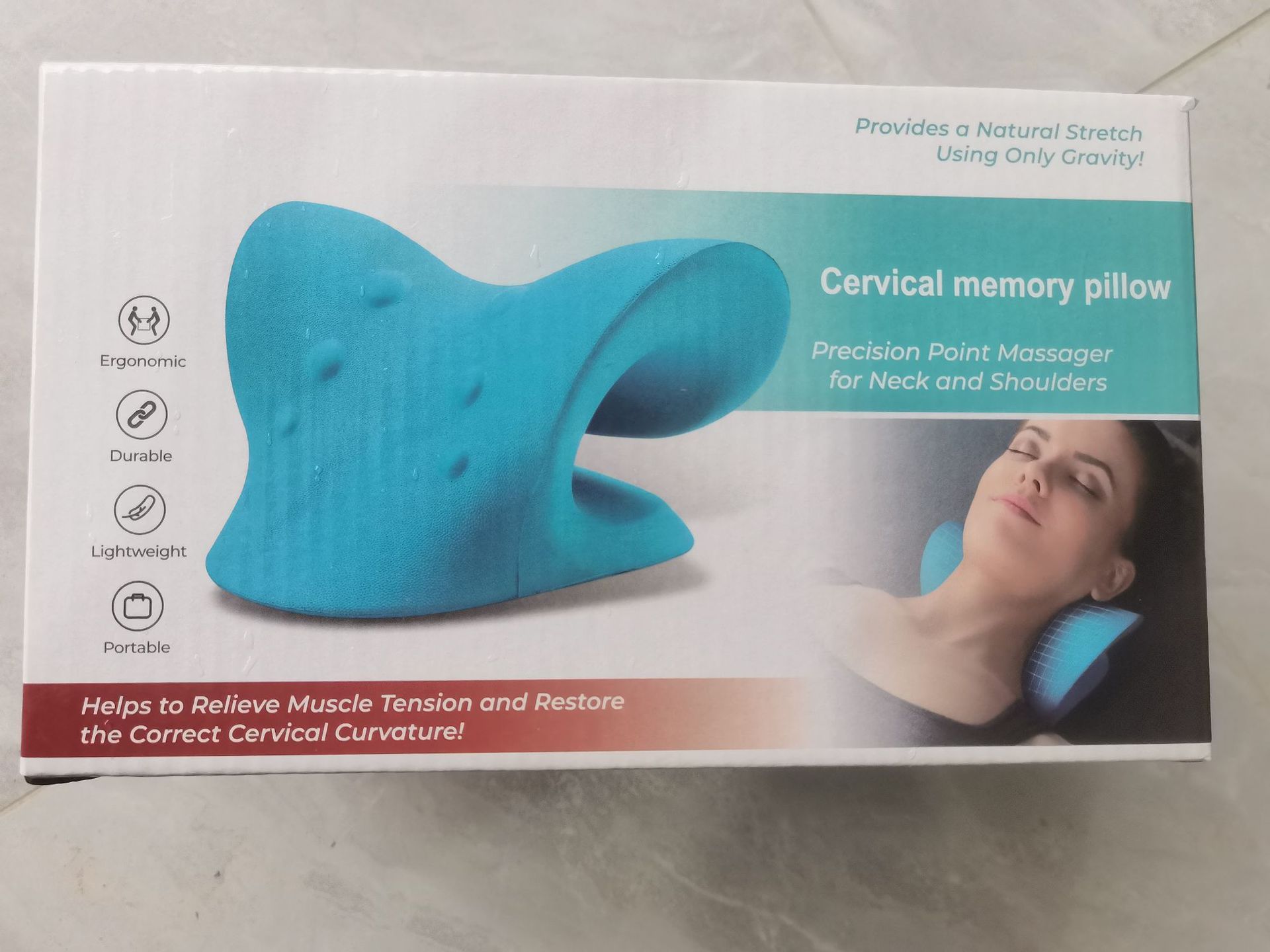 Bespine™ Cervical Spine Massage Pillow + E-Book