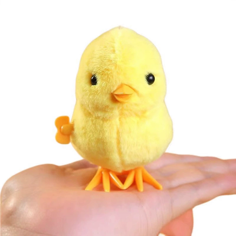 Wind-up plush interactive toy for jumping, 2 years, for children and parents