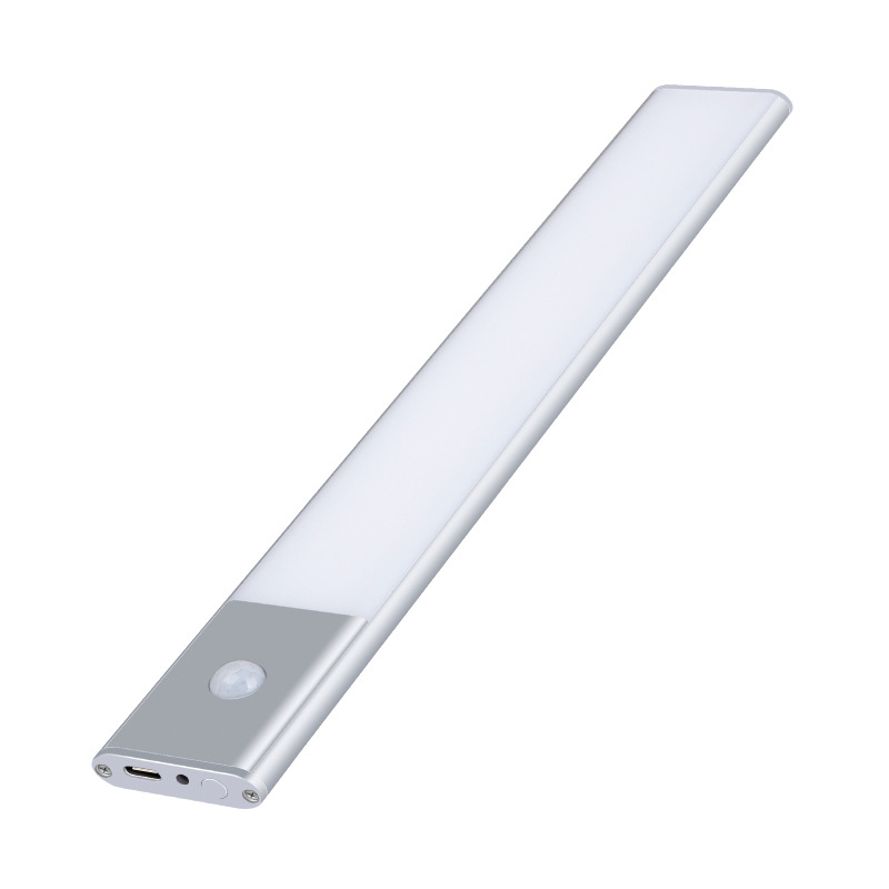 跨境三色温人体感应灯 现代家居usb充电感应橱柜灯智能家居感应灯