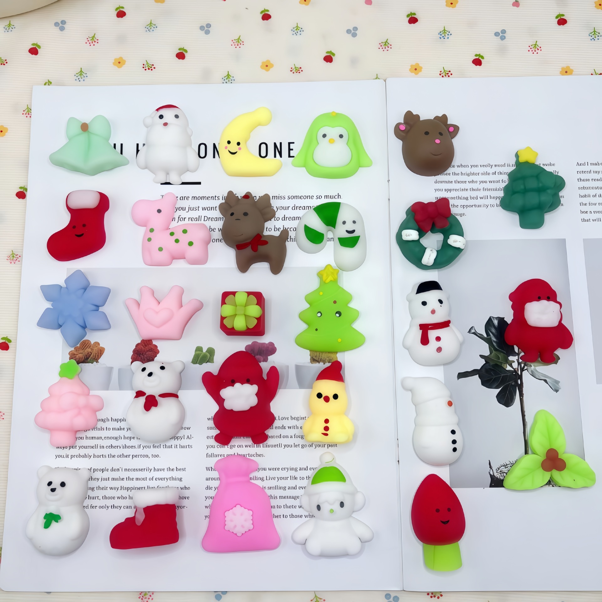Cross-Border Popular Christmas Stress-Relief Toys: Santa Claus, Christmas Tree, Snowman, Funny Toys, Gifts Wholesale