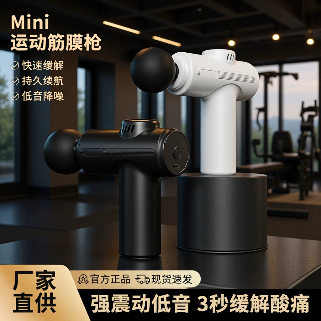 Мини-фасциальный пистолет-источник завод прямой поставки через границу Amazon маленький мышечный удар пистолет MINI мини-массажер