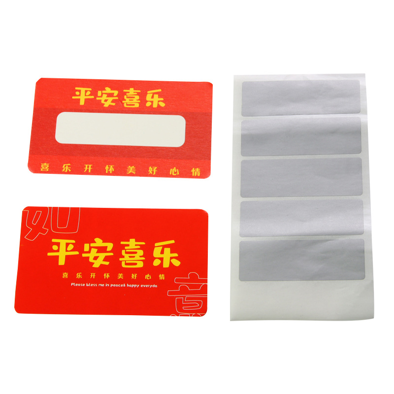 Estudiante niños rasca maestro recompensa tarjeta de Rasca recubrimiento de DIY casero creativo Lucky Scratch Tarjeta de lotería