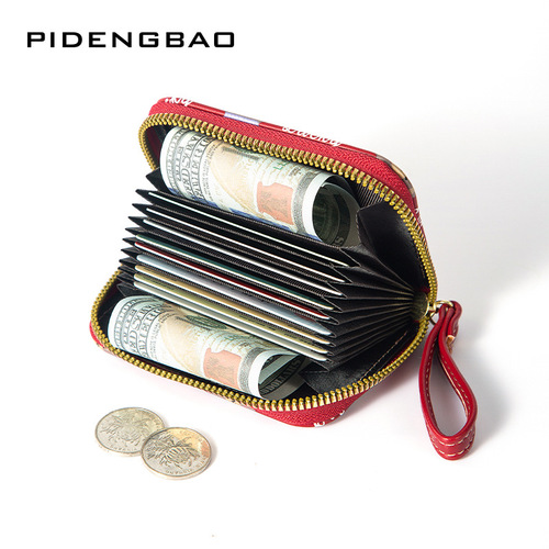  new cartoon bear organ card bag bank card credit card holder multi-card slot business card bag card bag