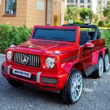 儿童电动车大四轮汽车宝宝玩具车可坐大人男女孩遥控越野车垒德株