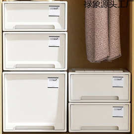 抽屉收纳箱衣柜柜子抽屉式塑料家用衣服内衣收纳盒桌面储物整理箱