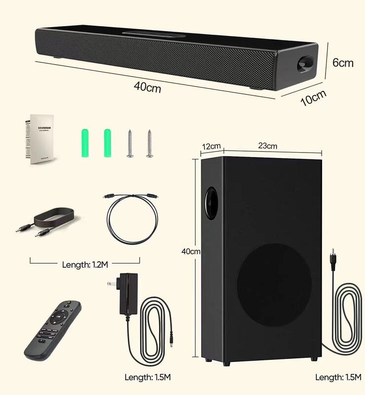80W high-power Bluetooth speaker home theater karaoke audio feedback wall Dolby sound U disk remote control sound 80W high-power Bluetooth speaker home theater karaoke audio feedback wall Dolby sound U disk remote control sound