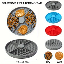 H 13872 Silicone Pet Slow Feeder Mat �轺������ʳ���