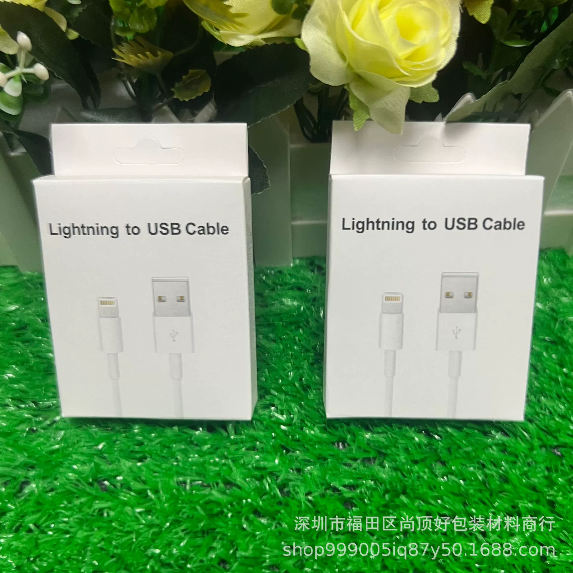 Упаковочная коробка для кабеля Apple подходит для 1m нейтральных зарядных кабелей LightningtoUSB.