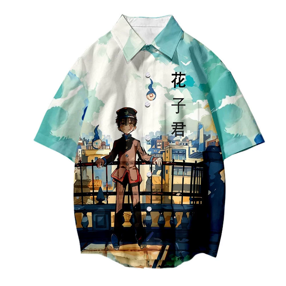 Junior Huazijun 2023 летняя новая 3D Цветочная рубашка AliExpress Amazon Самая продаваемая Повседневная рубашка европейского размера для мужчин и женщин