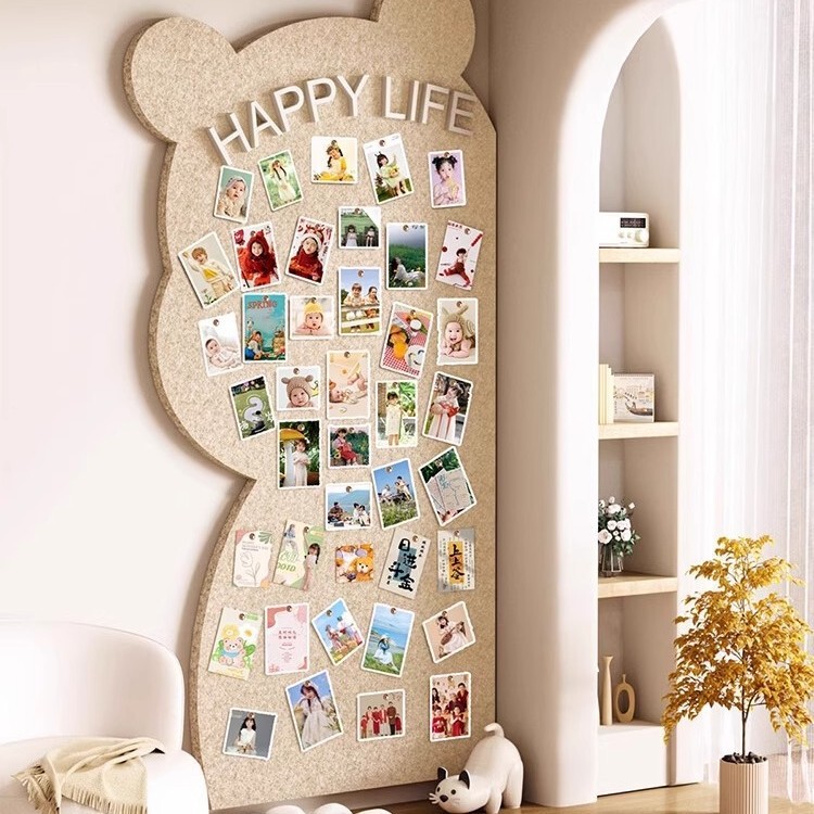 Felt Board Wall Stickers Wall Decoration Ugliness Covering Artifact Background Reconstruction Wall Photo Display Children's Room Cute Children